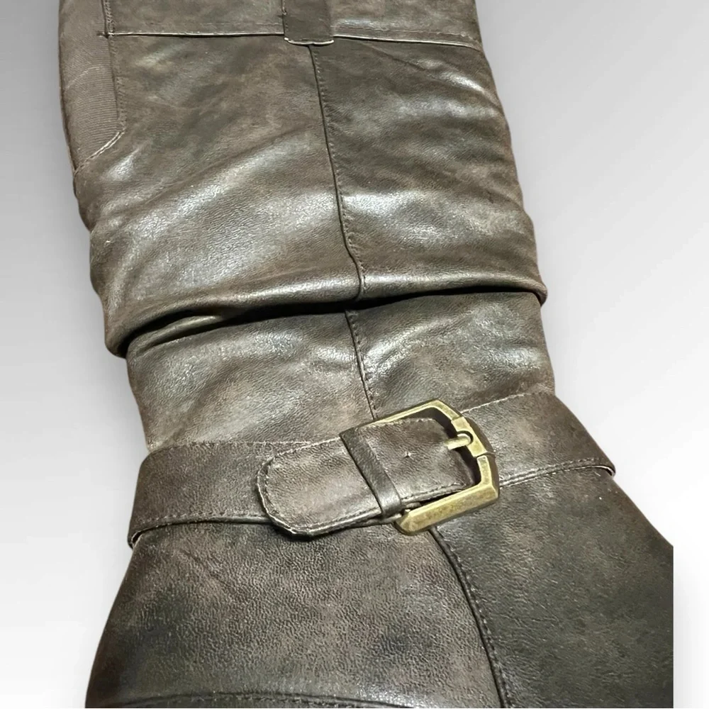 Cloudwalkers Sibel Tall Wedge Boot 8 1/2 Wide